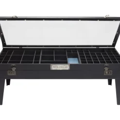 Tische-KARE Design Couchtisch Collector Schwarz 122X55Cm