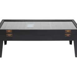 Tische-KARE Design Couchtisch Collector Schwarz 122X55Cm