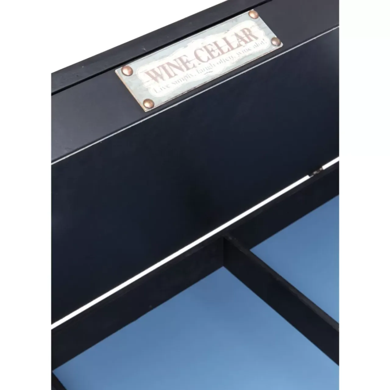 Tische-KARE Design Couchtisch Collector Schwarz 122X55Cm