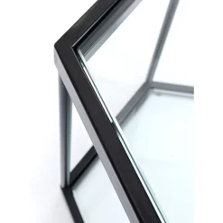 Tische-KARE Design Couchtisch Comb Schwarz 45Cm