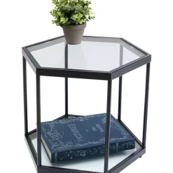 Tische-KARE Design Couchtisch Comb Schwarz 45Cm