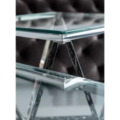 Tische-KARE Design Couchtisch Cristallo 80X80