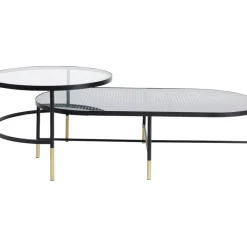 Tische-KARE Design Couchtisch Fence (2/Set)