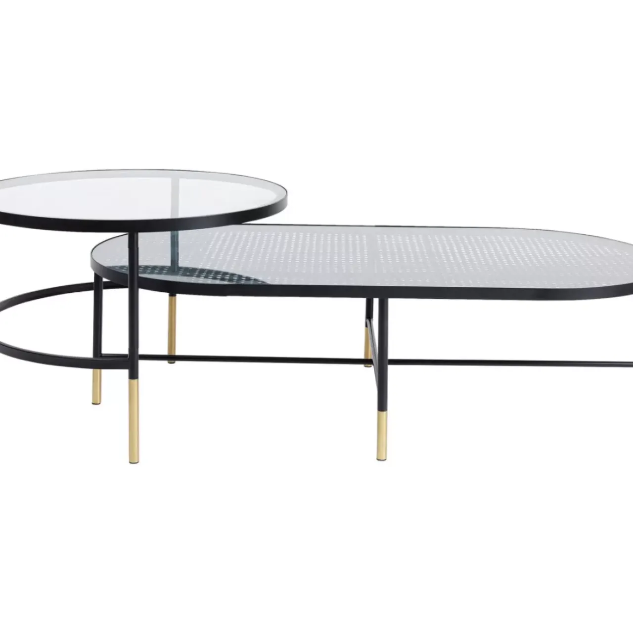 Tische-KARE Design Couchtisch Fence (2/Set)
