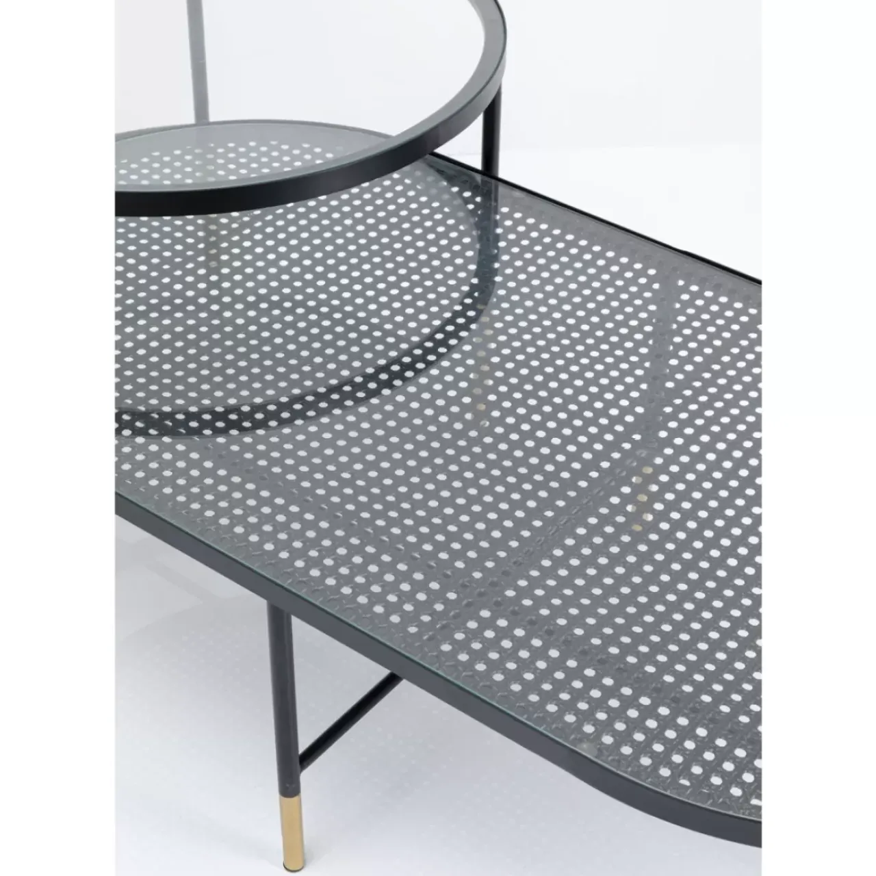Tische-KARE Design Couchtisch Fence (2/Set)
