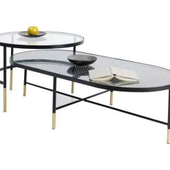 Tische-KARE Design Couchtisch Fence (2/Set)