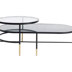 Tische-KARE Design Couchtisch Fence (2/Set)