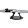 Tische-KARE Design Couchtisch Franklin Schwarz 150X58Cm