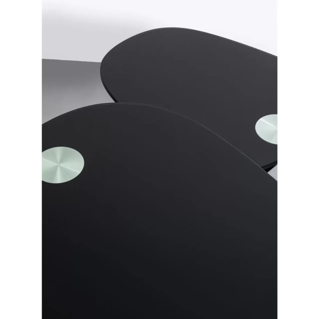 Tische-KARE Design Couchtisch Franklin Schwarz 150X58Cm