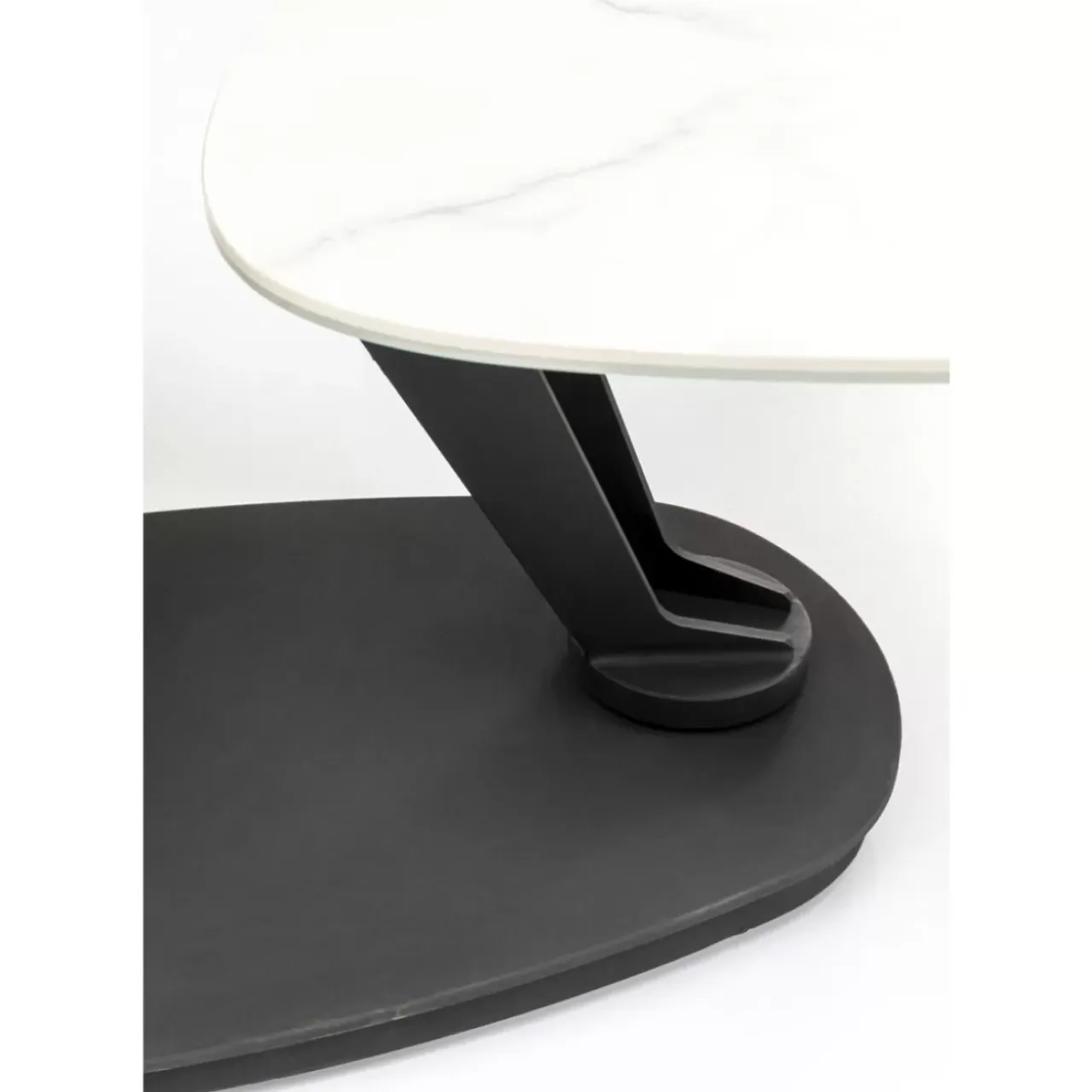 Tische-KARE Design Couchtisch Franklin Weis 150X58Cm