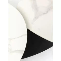 Tische-KARE Design Couchtisch Franklin Weis 150X58Cm
