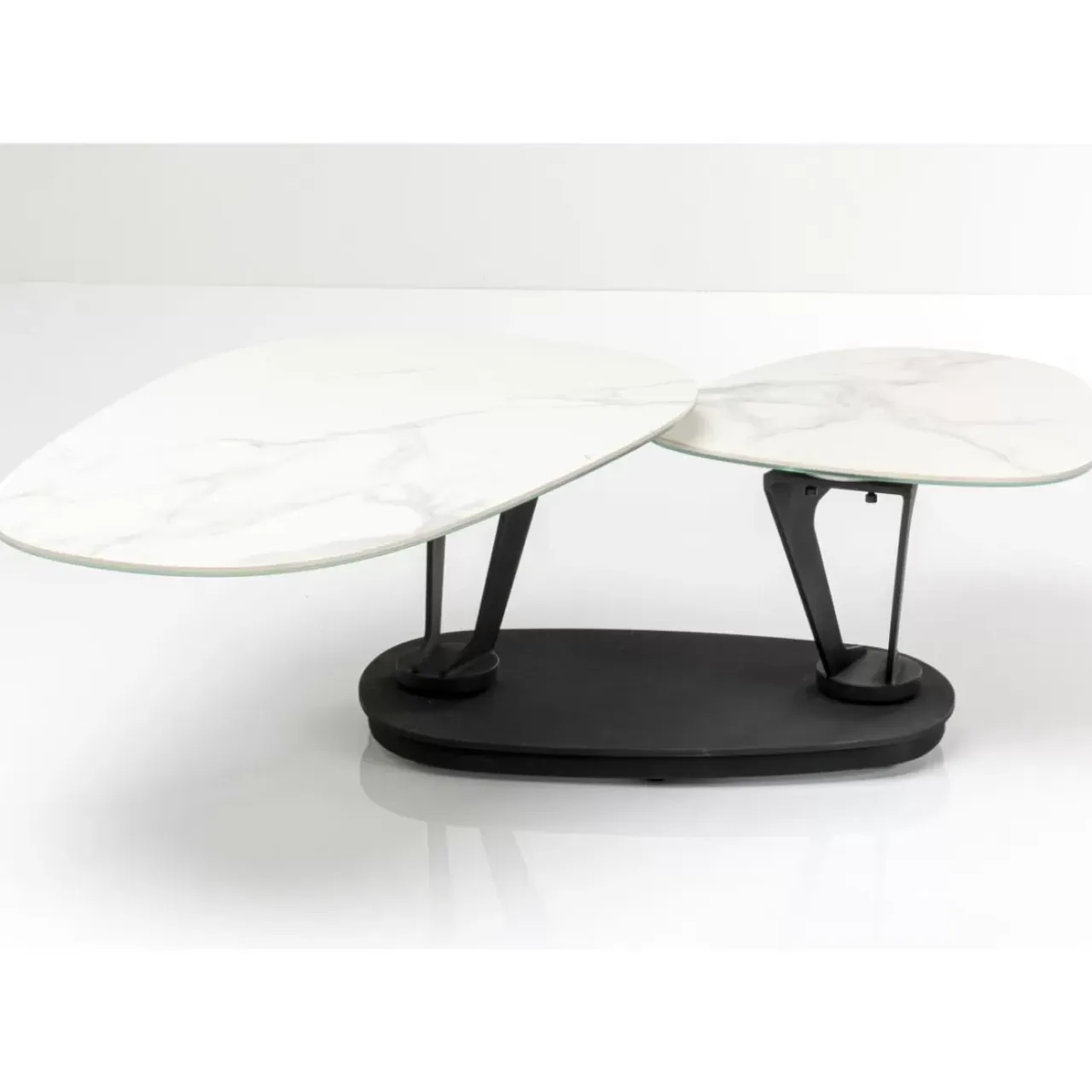Tische-KARE Design Couchtisch Franklin Weis 150X58Cm