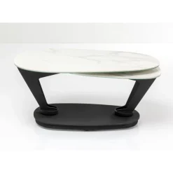 Tische-KARE Design Couchtisch Franklin Weis 150X58Cm