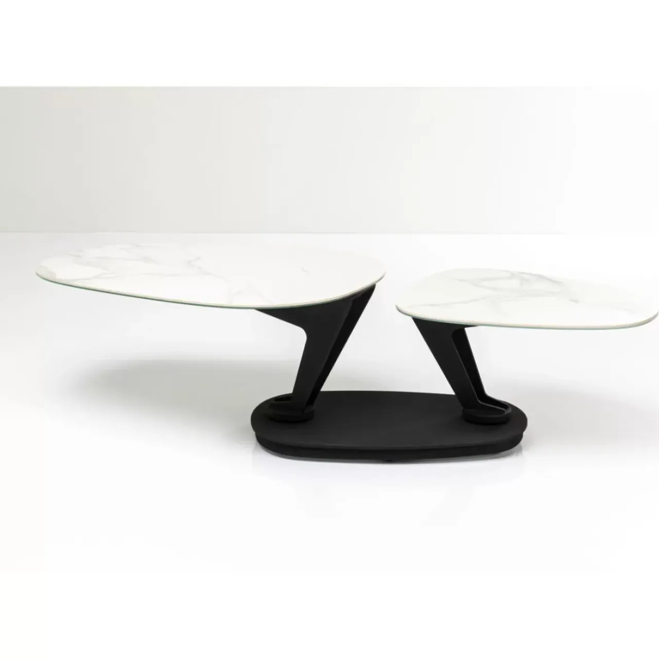 Tische-KARE Design Couchtisch Franklin Weis 150X58Cm