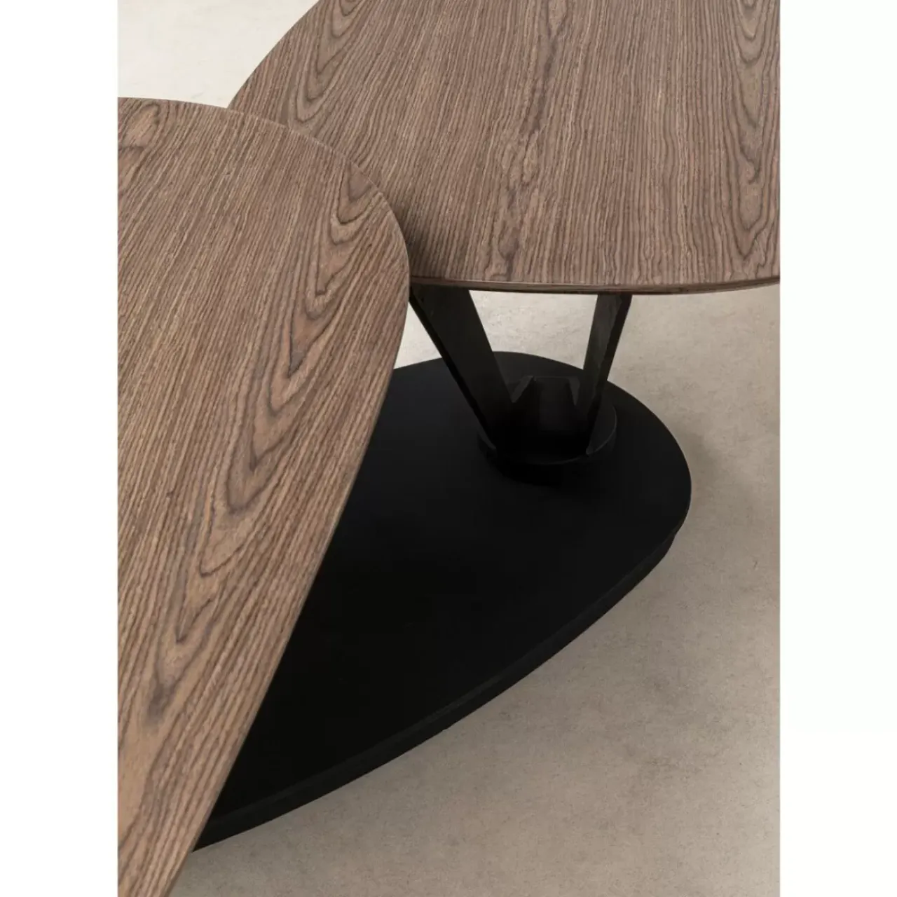 Tische-KARE Design Couchtisch Franklin Wood Walnuss 161X60Cm