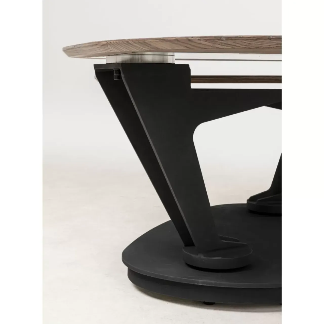 Tische-KARE Design Couchtisch Franklin Wood Walnuss 161X60Cm
