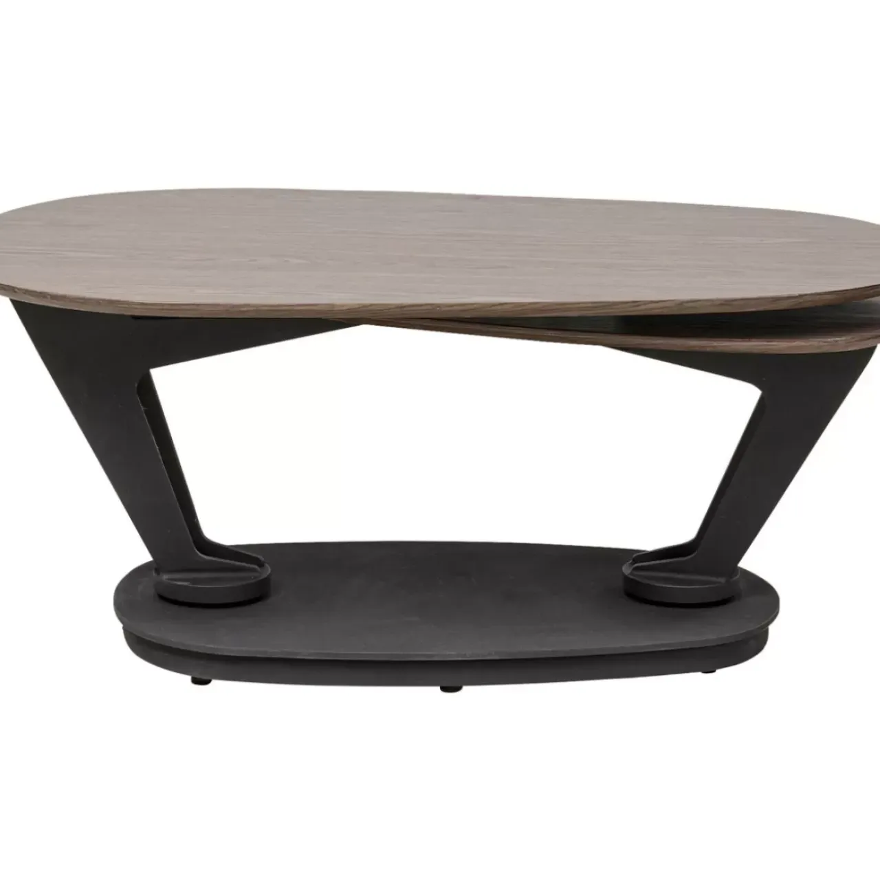 Tische-KARE Design Couchtisch Franklin Wood Walnuss 161X60Cm