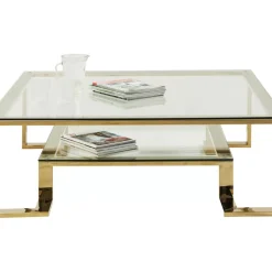 Tische-KARE Design Couchtisch Gold Rush 120X120Cm