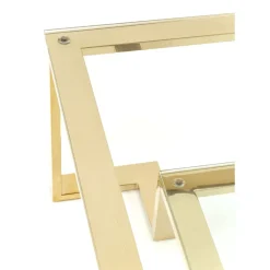 Tische-KARE Design Couchtisch Gold Rush 120X120Cm