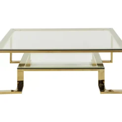 Tische-KARE Design Couchtisch Gold Rush 120X120Cm