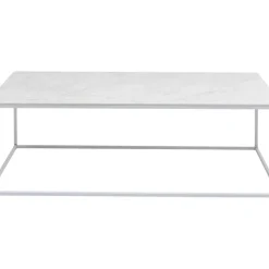 Outdoormöbel-KARE Design Couchtisch Greta Weiss 100X50