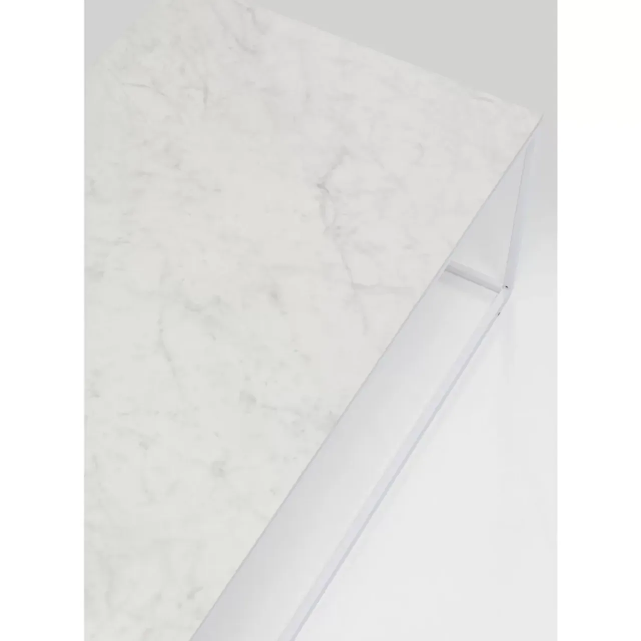 Outdoormöbel-KARE Design Couchtisch Greta Weiss 100X50
