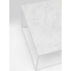 Outdoormöbel-KARE Design Couchtisch Greta Weiss 100X50