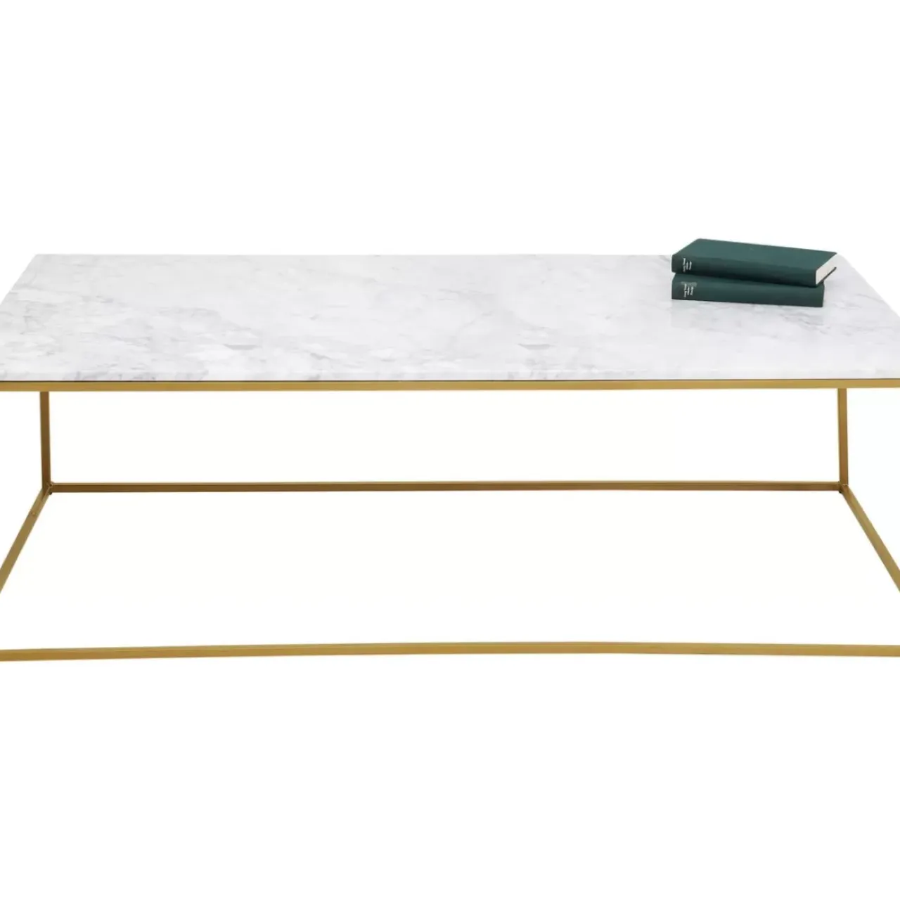 Tische-KARE Design Couchtisch Key West Gold 120X60