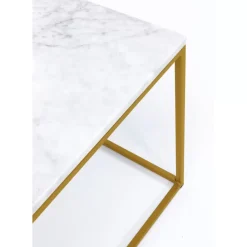 Tische-KARE Design Couchtisch Key West Gold 120X60