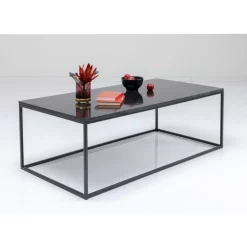 Tische-KARE Design Couchtisch Key West Schwarz 120X60Cm