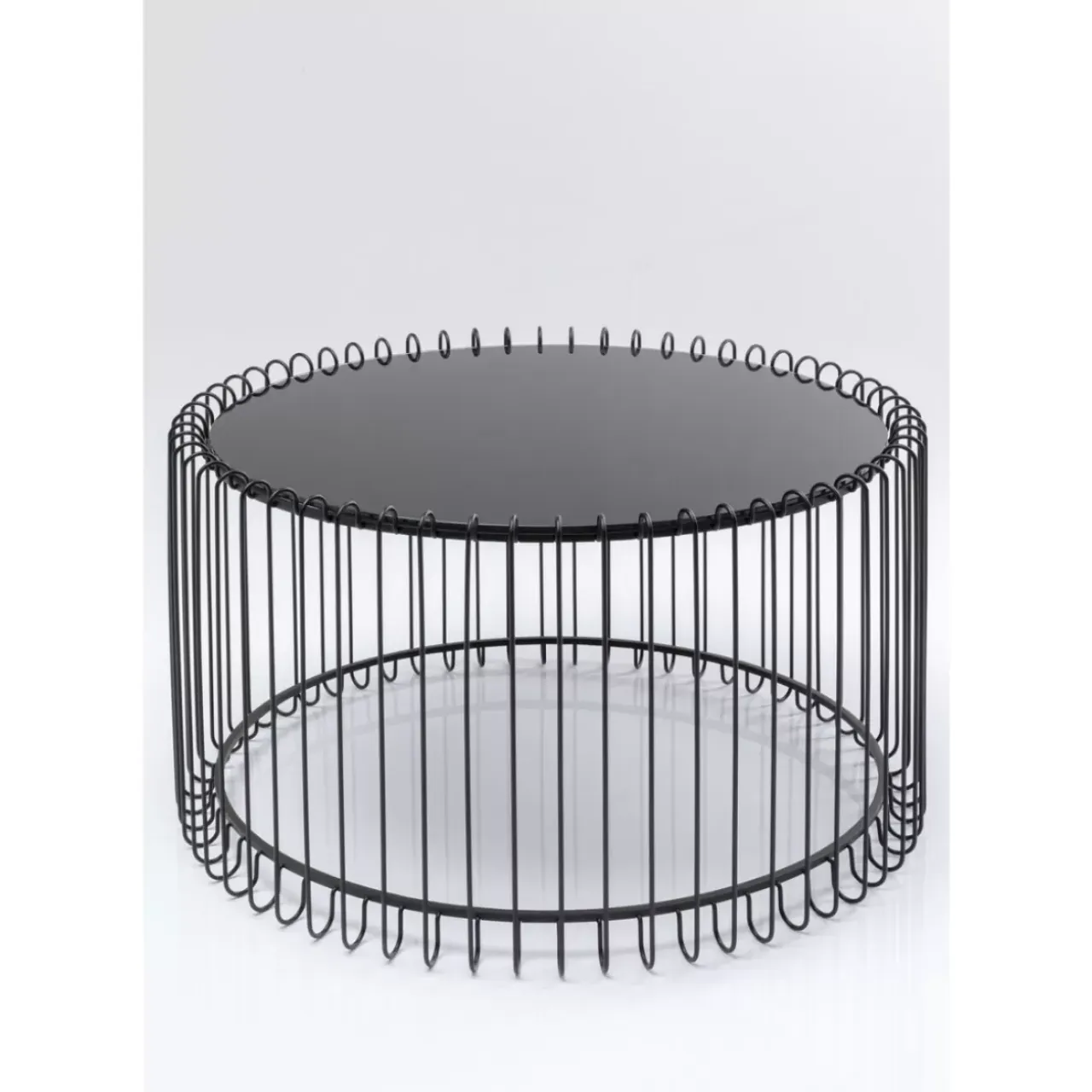 Tische-KARE Design Couchtisch Line Onyx O60Cm