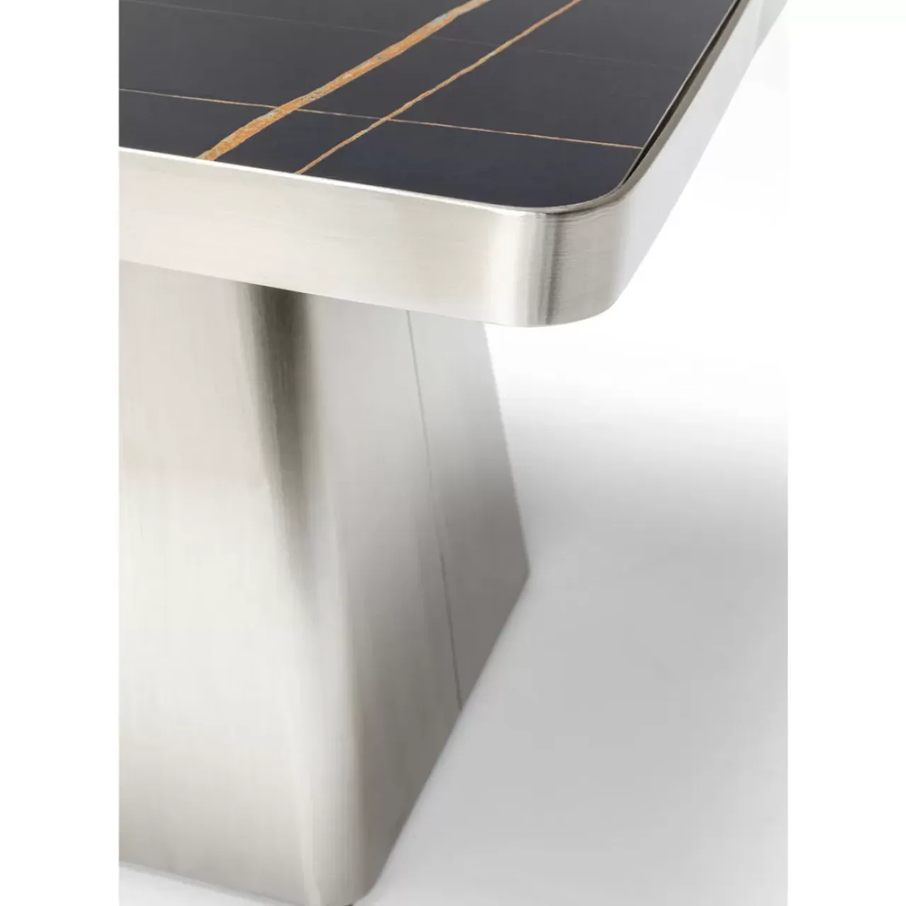 Tische-KARE Design Couchtisch Miler Silber 80X80Cm