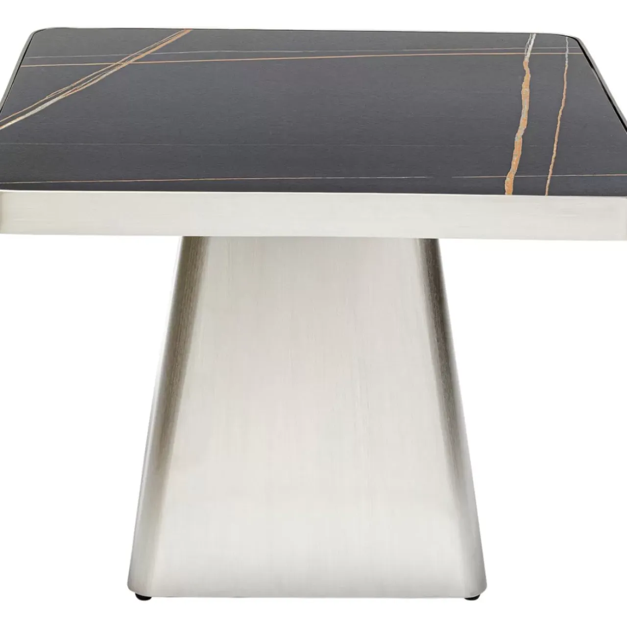 Tische-KARE Design Couchtisch Miler Silber 80X80Cm