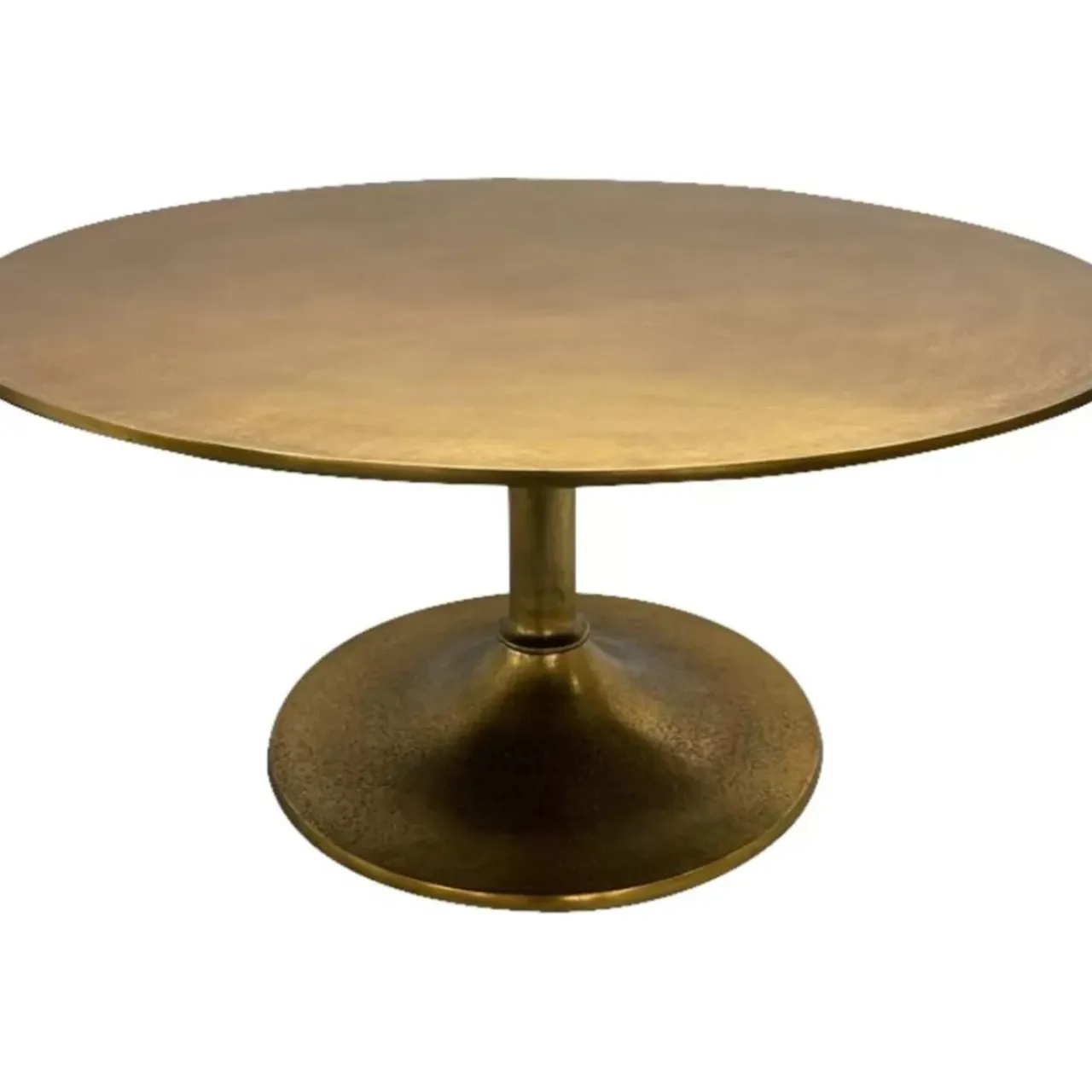 Tische-KARE Design Couchtisch Morocco Brass O91Cm