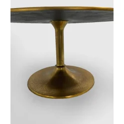 Tische-KARE Design Couchtisch Morocco Brass O91Cm