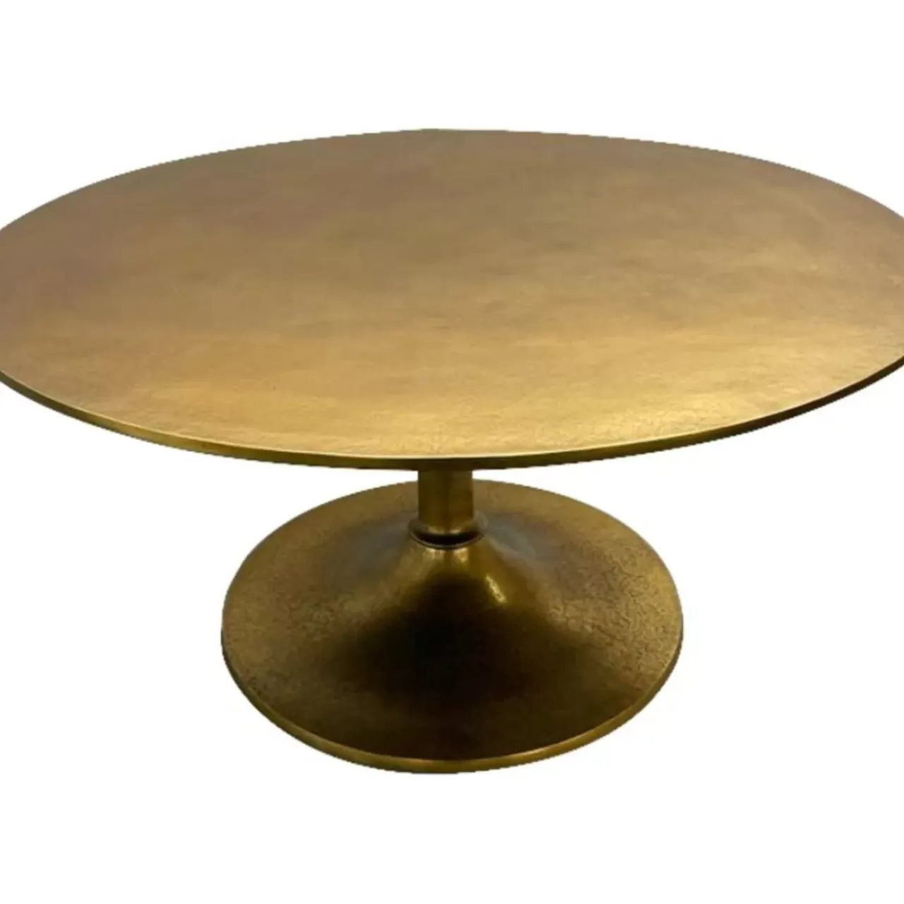 Tische-KARE Design Couchtisch Morocco Brass O91Cm