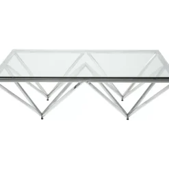 Tische-KARE Design Couchtisch Network 105X105Cm