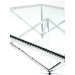 Tische-KARE Design Couchtisch Network 105X105Cm