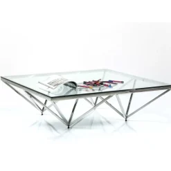 Tische-KARE Design Couchtisch Network 105X105Cm