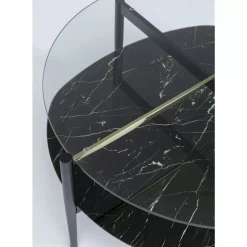 Tische-KARE Design Couchtisch Noblesse Oval 97X91