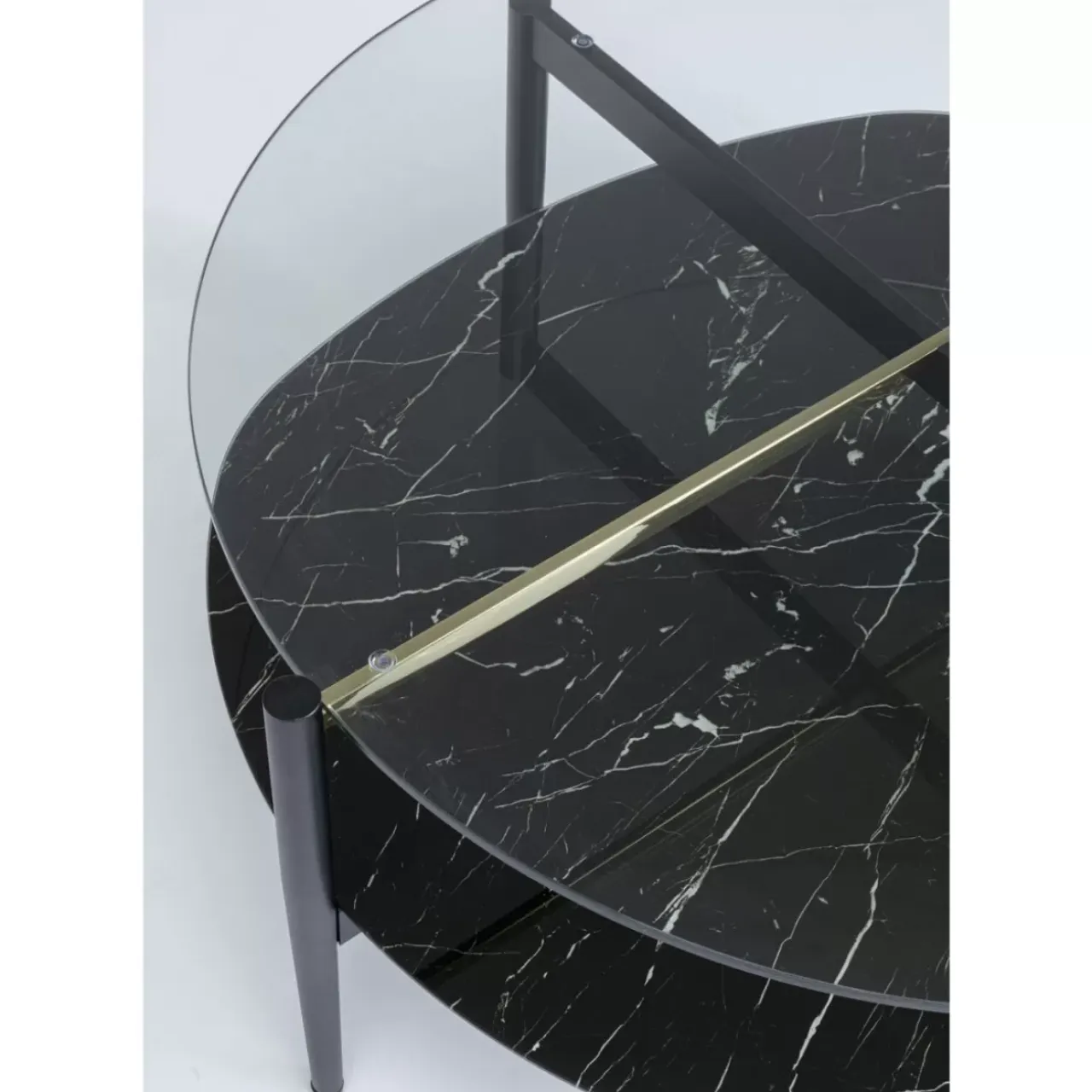 Tische-KARE Design Couchtisch Noblesse Oval 97X91
