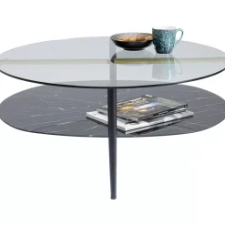 Tische-KARE Design Couchtisch Noblesse Oval 97X91