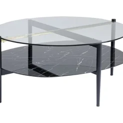 Tische-KARE Design Couchtisch Noblesse Oval 97X91