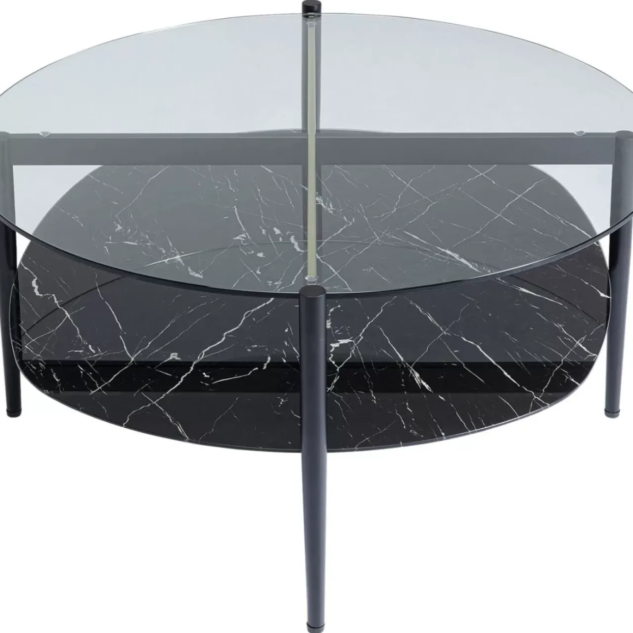 Tische-KARE Design Couchtisch Noblesse Oval 97X91