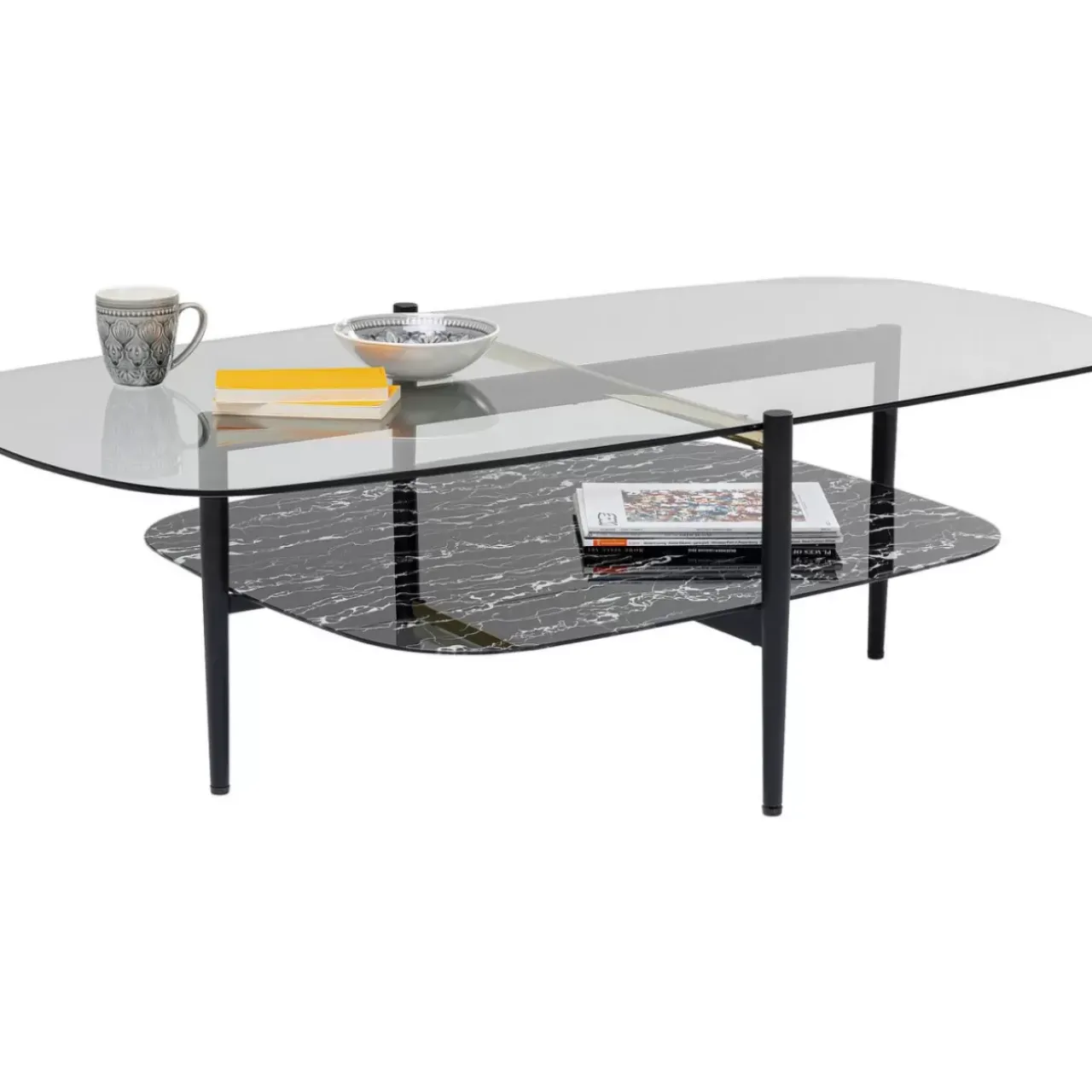 Tische-KARE Design Couchtisch Noblesse Rectangular 140X76