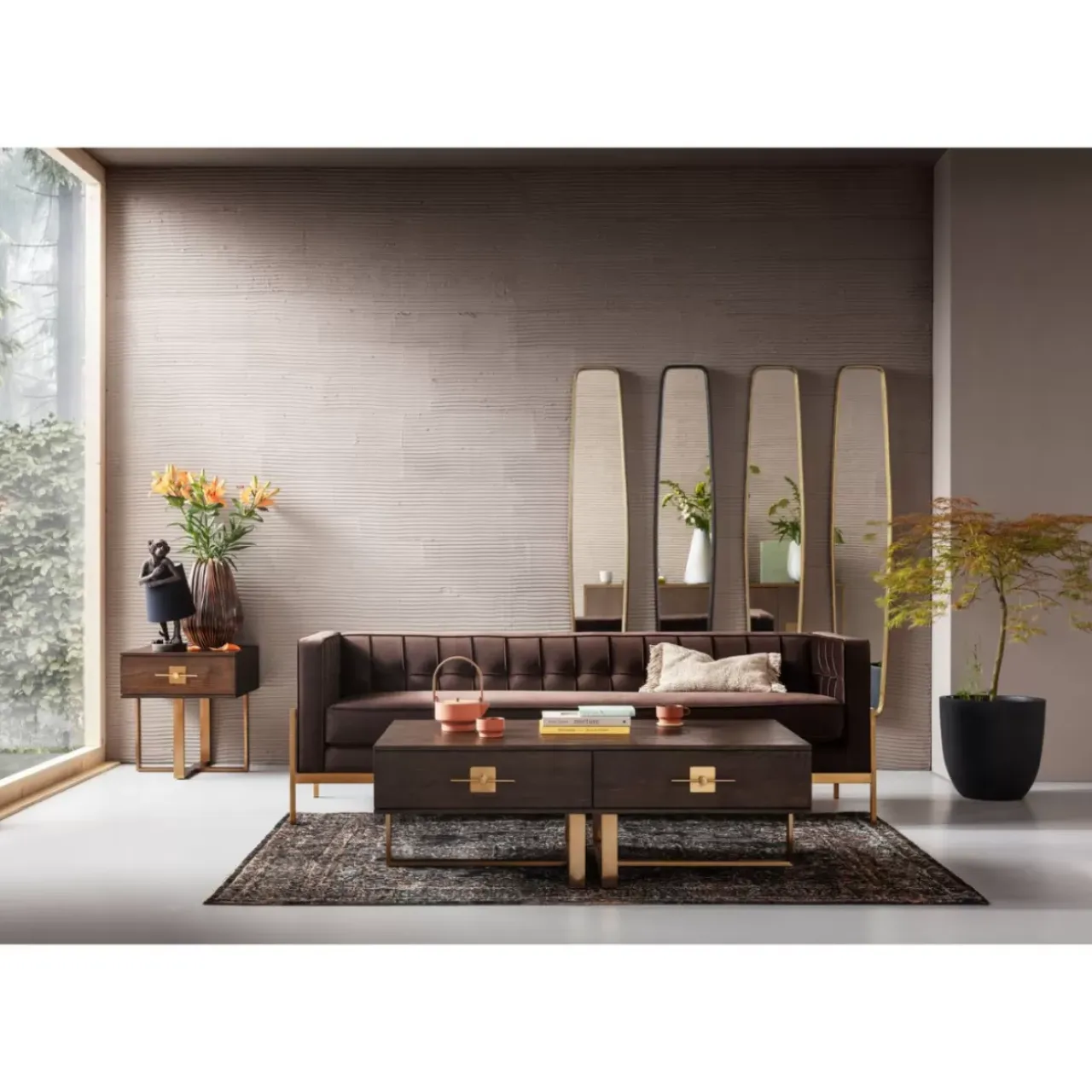 Tische-KARE Design Couchtisch Osaka 138X77Cm