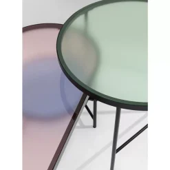Tische-KARE Design Couchtisch Rainbow (2/Set)