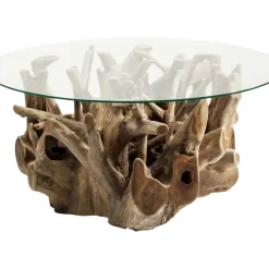 Tische-KARE Design Couchtisch Roots O100Cm