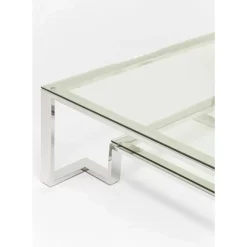 Tische-KARE Design Couchtisch Silver Rush 120X120Cm