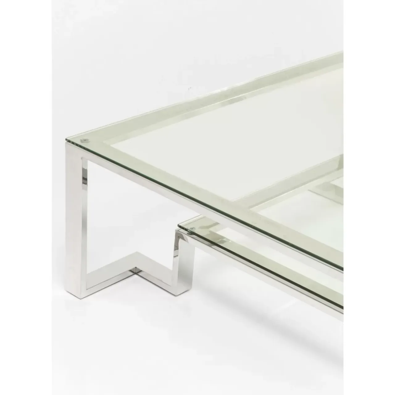 Tische-KARE Design Couchtisch Silver Rush 120X120Cm